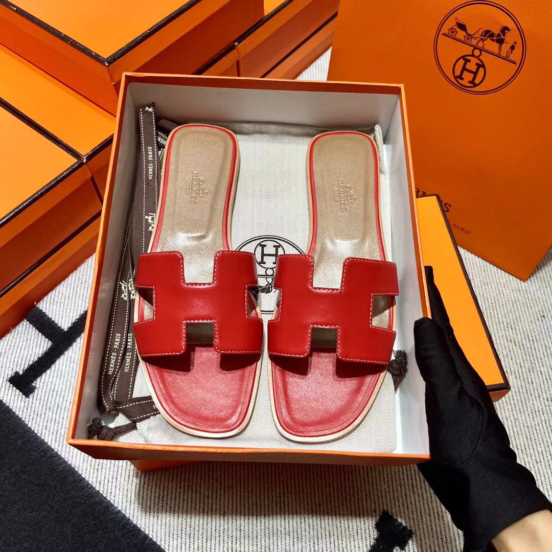 에르메스 올수공 오란 슬리퍼 샌들 스위프트 65